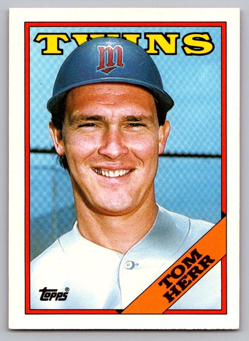 1988 Topps Traded - #49T Tom Herr