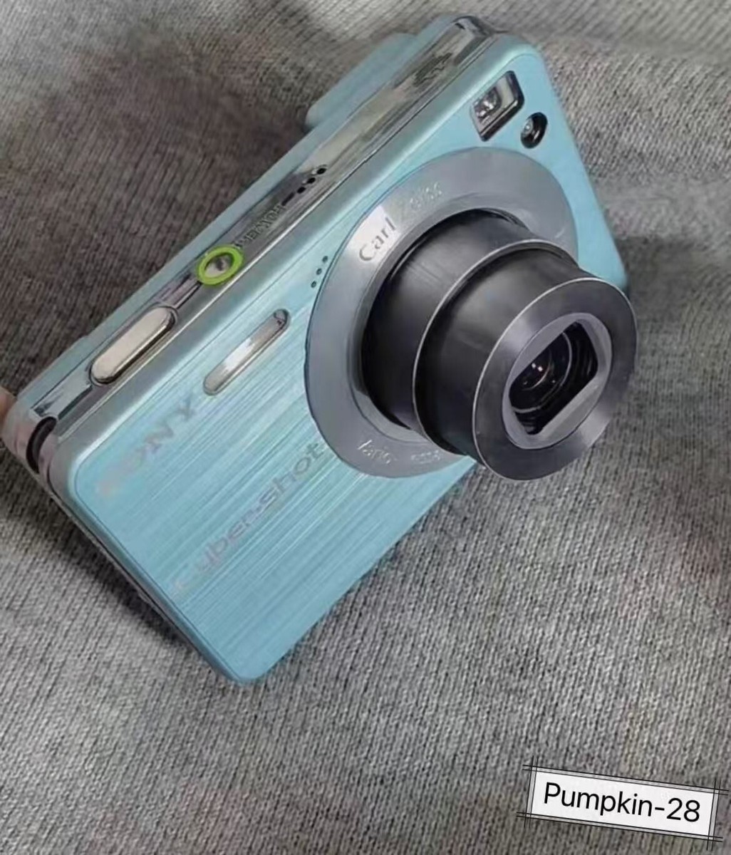 SONY Cyber-shot DSC-W120 7.2MP 4x Zoom Compact Digital Camera Blue