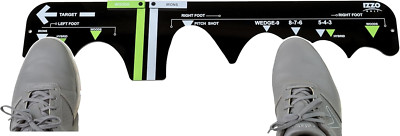 Golf Sure Stance Ball Position Trainer Right Handed - Golf Training Aid Hitting 