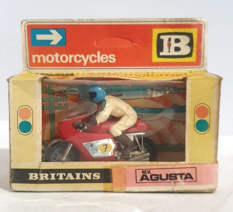 Britains Deetail Vintage Manufacture Diecast Motorcycles & ATVs