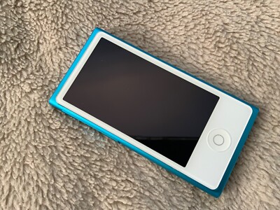 Apple iPod Nano 7th Gen 16GB Blue Please read description ref.740
