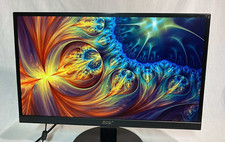 Lot of 2  Acer SB220Q 21.5 Inch Full HD IPS 75 Hz Desktop Monitors Both Work 