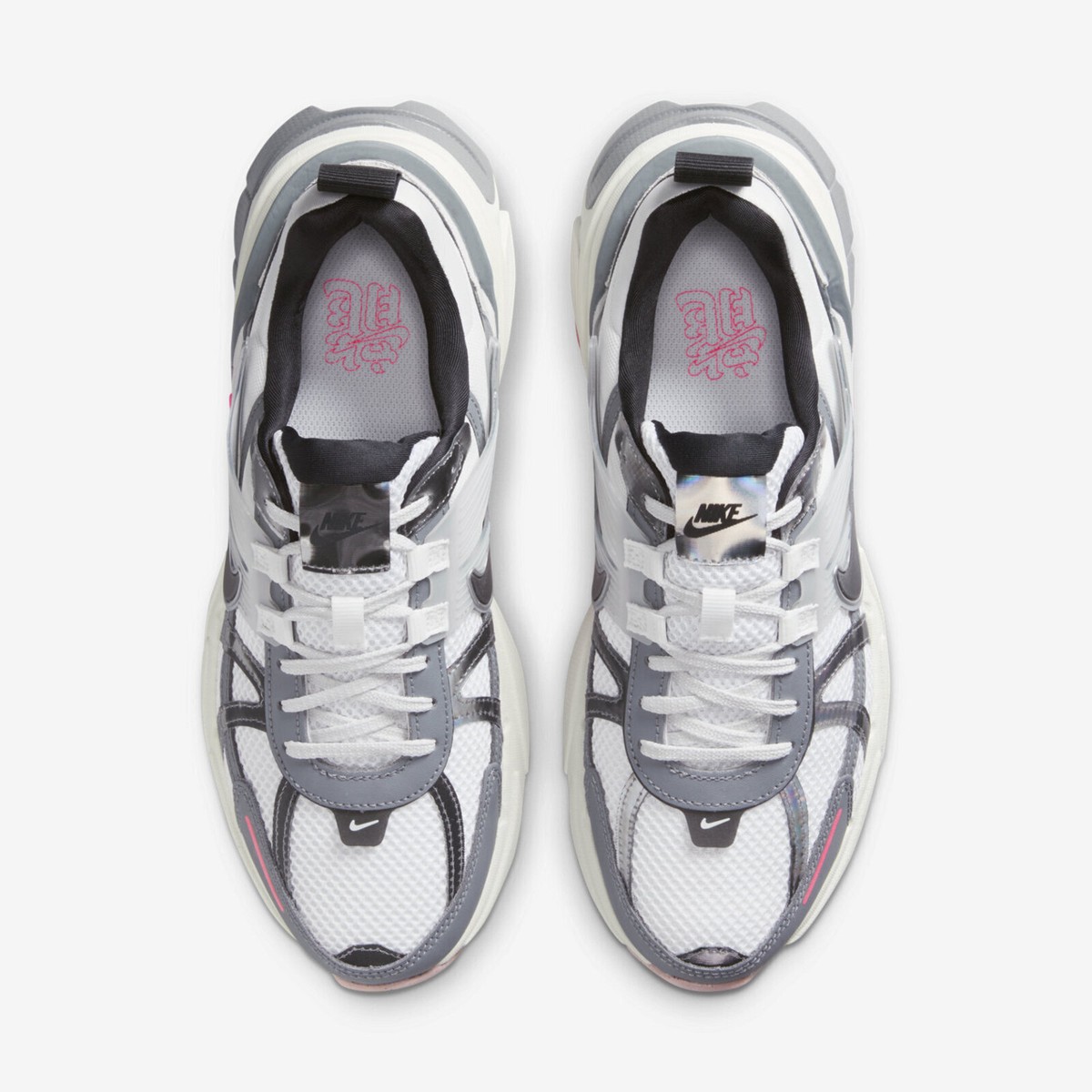 Nike V2K Run [FZ5061-100] Women Casual Shoes White/Black