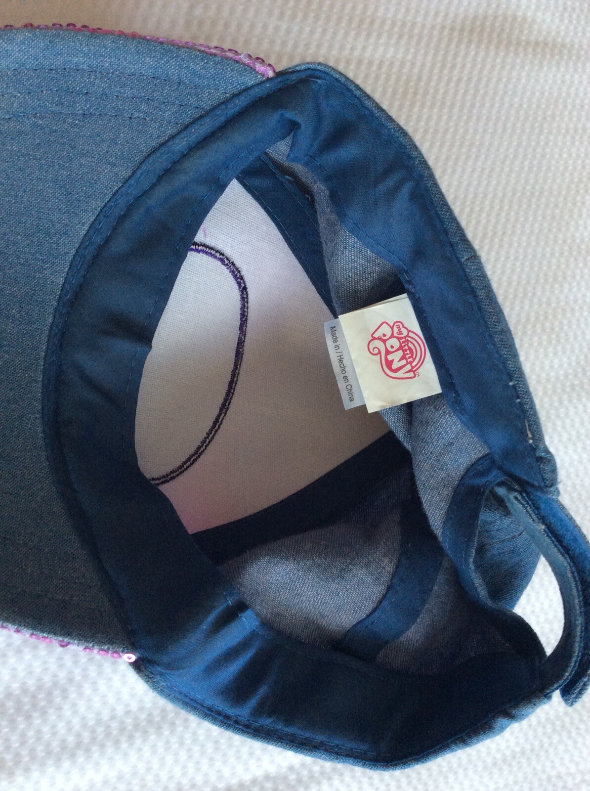 Cappello berretto baball My Little Pony con paillettes Twighlight Sparklle Youth taglia unica