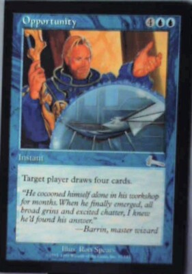 Opportunity - Urza's Legacy: #37, Magic: The Gathering Lp R190