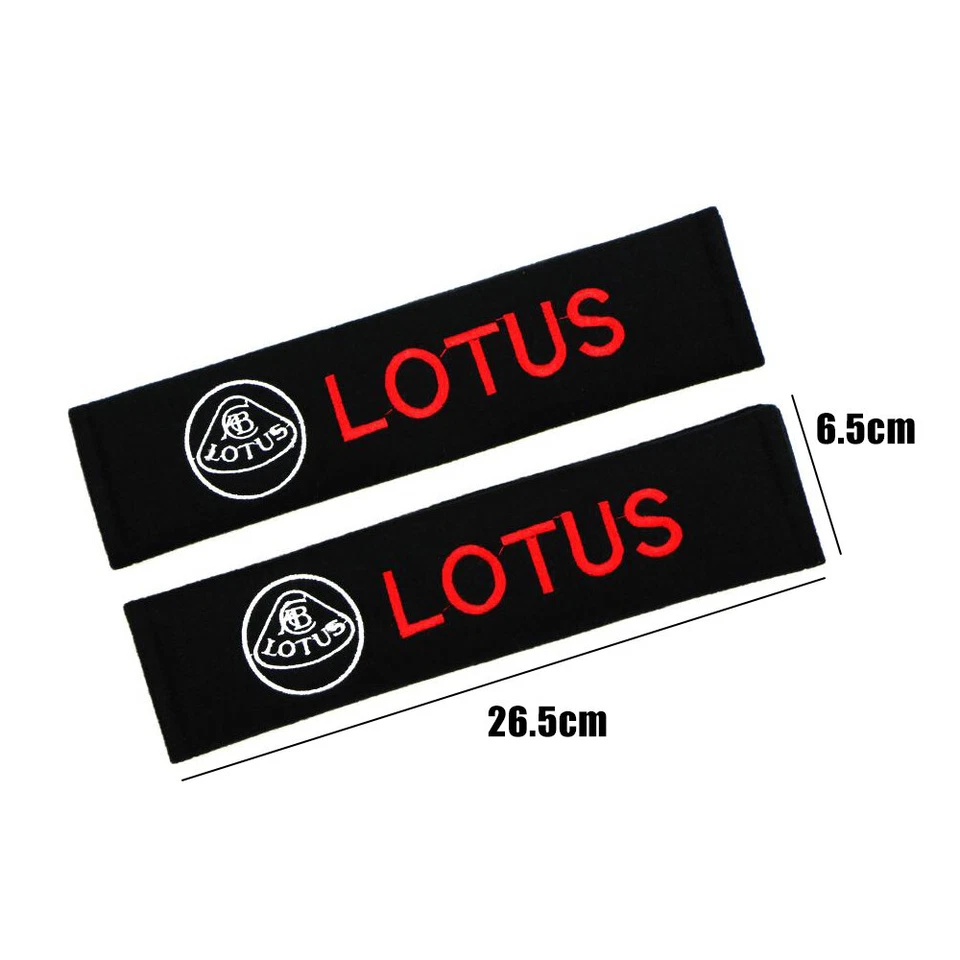 Para Lotus Elise Exige Évora Esprit Emira Hombro Cinturón Cubierta Almohadillas Negro Foto 3 de 3