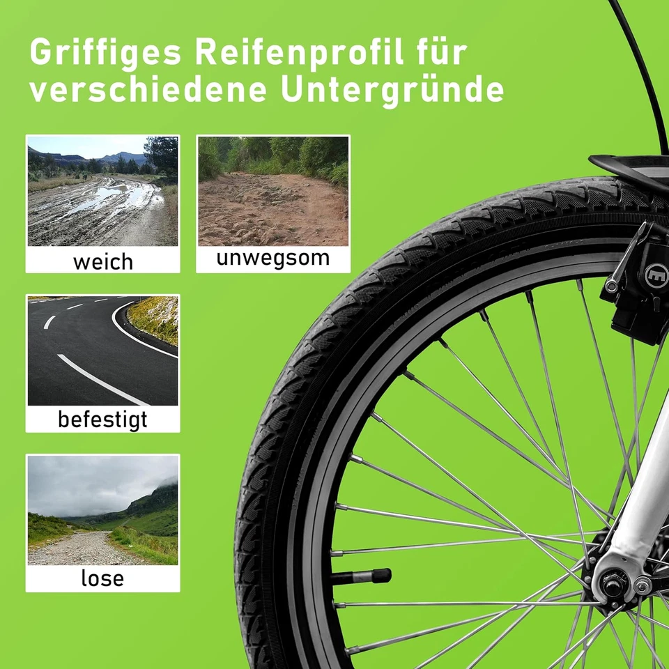 SAXONETTE E Bike Klapprad 20 Zoll Rücktrittbremse/36V 10.4Ah Akku/Nabenschaltung - Bild 4 von 4