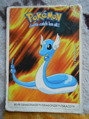DRACO / DRAGONAIR #148 - DUNKIN BOOMER 2000 - POKEMON KARTE - MITTLERER ZUSTAND