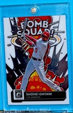 Shohei Ohtani RARE BOMB SQUAD CHROME FOIL INVESTMENT CARD SP PANINI ANGELS MINT