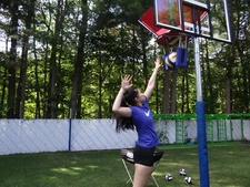 Volleyball Training Aid - Smart Spike. Red and Blue.
