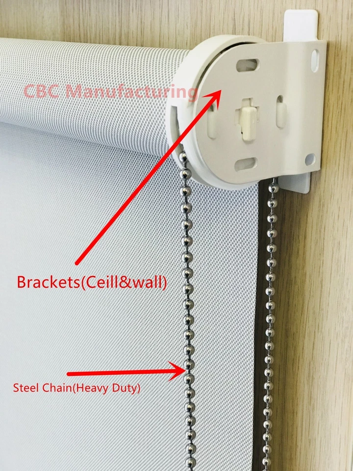 Роликовый абажур 3% открытость «Мел» цвет жалюзи домашнего окна на заказ сделано в Канаде - Изображение 3 из 4