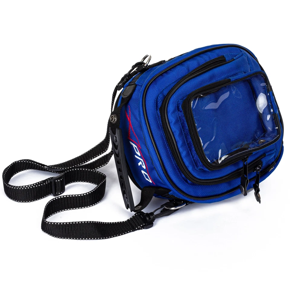 Sacoche Reservoir Housse Impermeable 3,5 lt. Moto Scooter Touring Bagages bleu - Photo 1/4