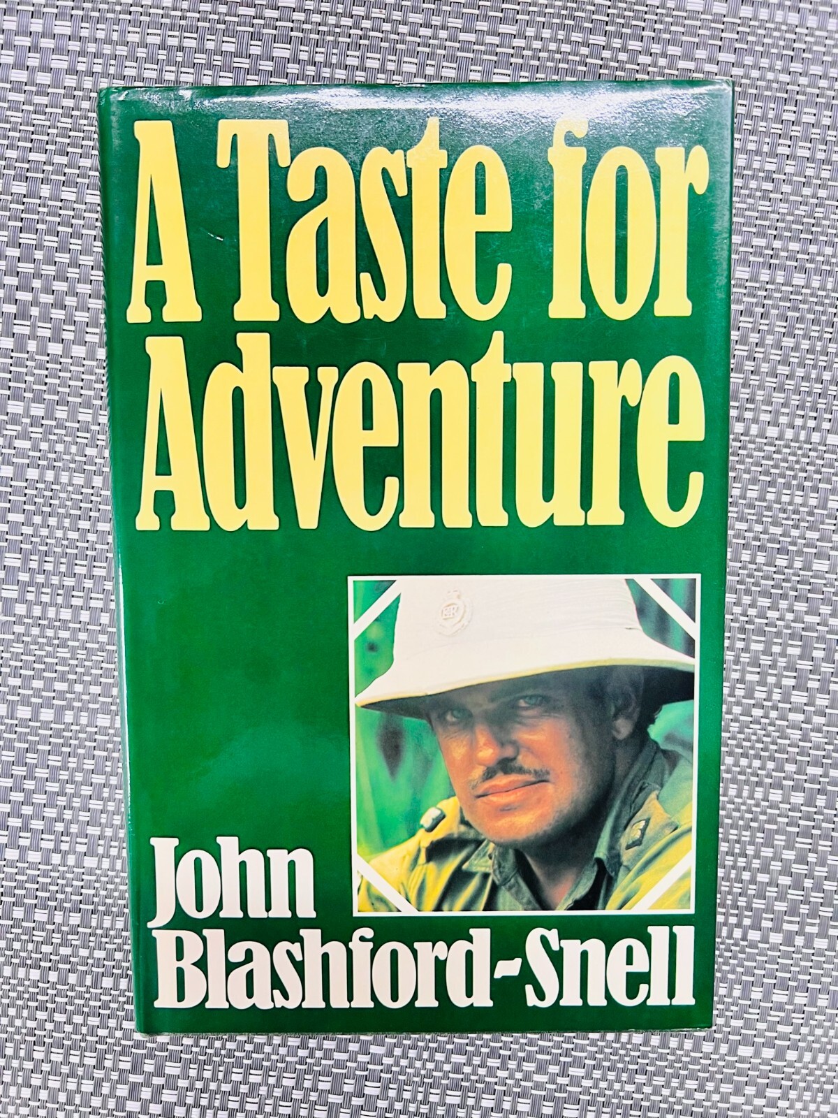 A TASTE FOR ADVENTURE by JOHN BLASHFORD-SNELL - signed by the author (SB1797)