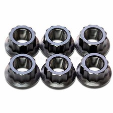 6 dadi pignone posteriore titanio nero Ducati Panigale V4, V4S, V4S Speciale