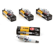 4x NGK Zündkerze V-Line 44 97237 ZFR6T-11G für VW GOLF 5 6 POLO 5 SEAT LEON 1P