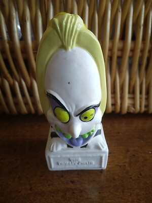 Vtg Beetlejuice The Uneasy Chair Two Sided Burger King Kids Toy 1989 Geffen Film