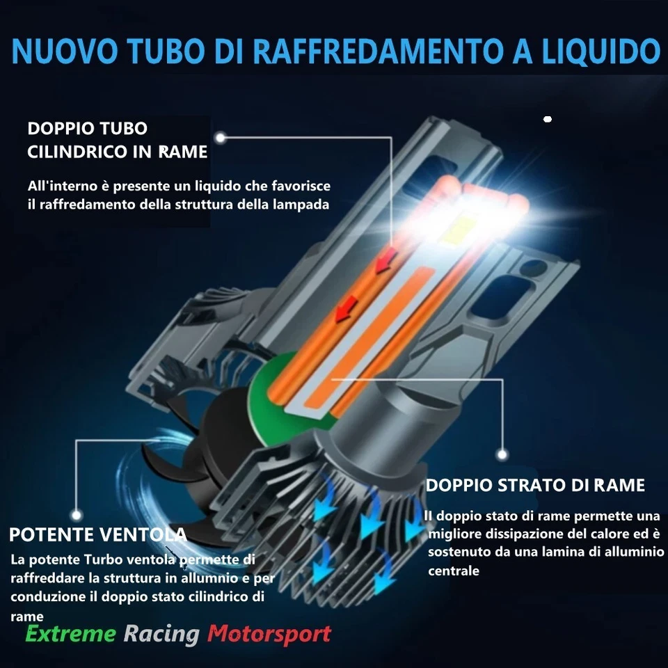 DAIHATSU APPLAUSE 89- LAMPADE BILED ULTRAWHITE ERM F41 H4 12V 120W 22KLM CANBUS - Immagine 4 di 4