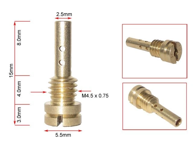 ZX7 Jet Kit BASIC Stage 4 ZX 750 ZX750 Ninja 1989 Carb Pilot 42-Main 140 Foto 3 de 4