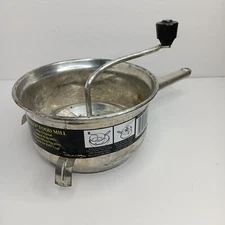 Foley  Food Mill 7.5" 2 Quart Stainless Steel Masher Ricer Strainer 0101007