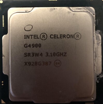 Intel Celeron G4900 Processor (3.10GHz, 2 Core, LGA 1151) - CM8068403378112