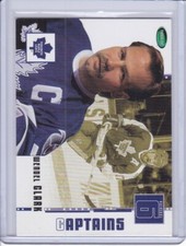 Wendel Clark Captains 2003 Parkhurst Original Six Toronto Hockey Card 73