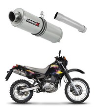 Convient pour Suzuki DR 650 R / RU / S 1990-1995 Silencieux d'échappement ST ...