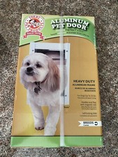 Heavy Duty Aluminum Pet Door Medium IDEAL PET PRODUCTS  BRAND NEW 7  x 11 1/4  