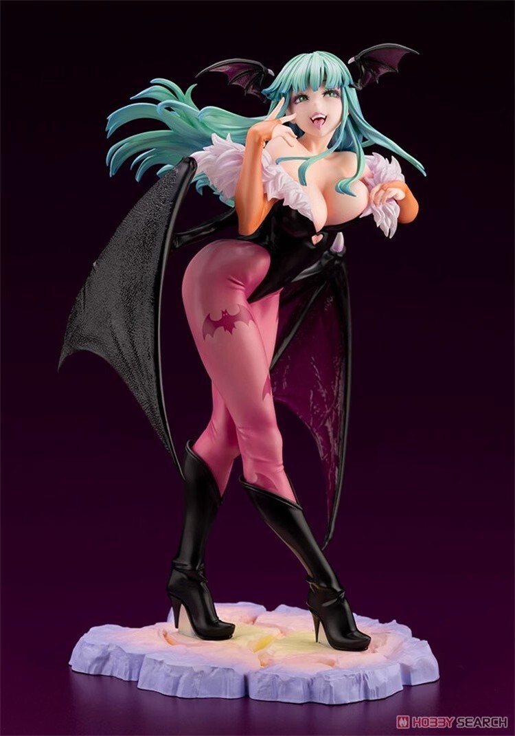 Kotobukiya Darkstalkers Morrigan フィギュア Kotobukiya SV299 Vampire Morrigan Aensland 1/7 FIGURES Model