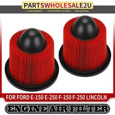 2pcs High Performance Engine Air Filter For Ford E-150 F-150 Lincoln Navigator 2pcs High Performance Engine Air Filter For Ford E-150 F-150 Lincoln Navigator
