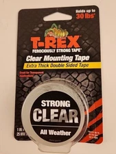 T-Rex Waterproof Mounting Tape Clear Holds Up To 30 Lbs