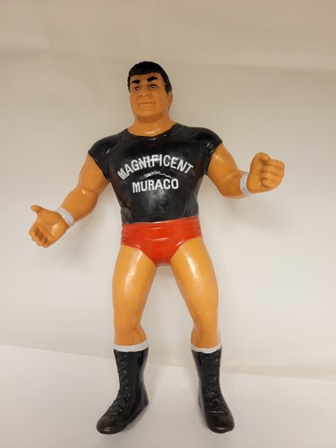LJN WWF WWE Wrestling Figure Magnificent Don Murac...