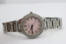 Analog Pink Dial Quartz Watch 