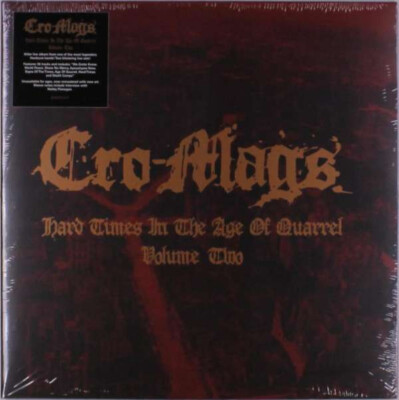Cro-Mags - Hard Times In The Age Of Quarrel Volume Two 2 LP SKARHEAD BAD BRAINS