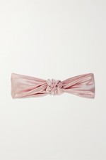 Slip Knot Silk Headband Women's Pink 79