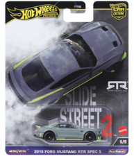 Hot Wheels 2018 Ford Mustang RTR Spec 5 Slide Street 2 FPY86-959 H 1/64
