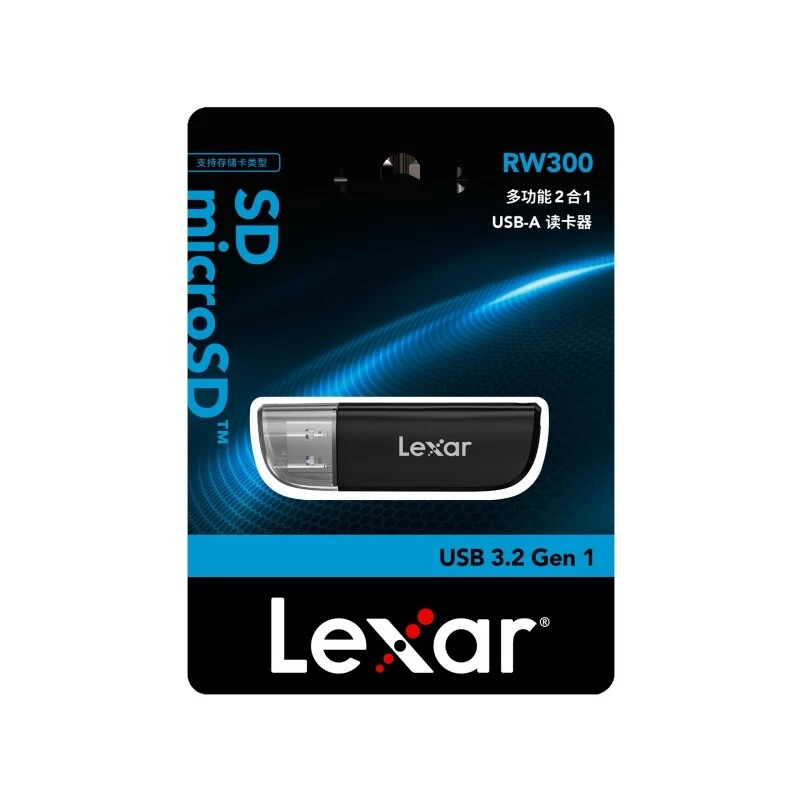 Lexar Dual Slot Card Reader USB 3.2 Gen1 For SD/MicroSD High-Speed, Plug & Play - Image 2 of 4