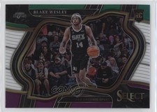 2022-23 Panini Select Courtside Green White Purple Prizm Blake Wesley #268 15ej
