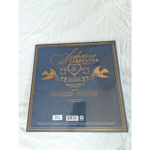 Sabrina Carpenter Short N Sweet Vinyl Moonlight Alternate Limited Cover Sealed - Imagen 3 de 13