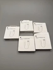 Lot Of 5 Genuine Apple USB-C to 3.5mm Headphone Jack Adapter (A2049)
