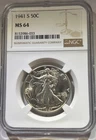1941 S Liberty Walking Half Dollar Silver MS 64 NGC San Francisco