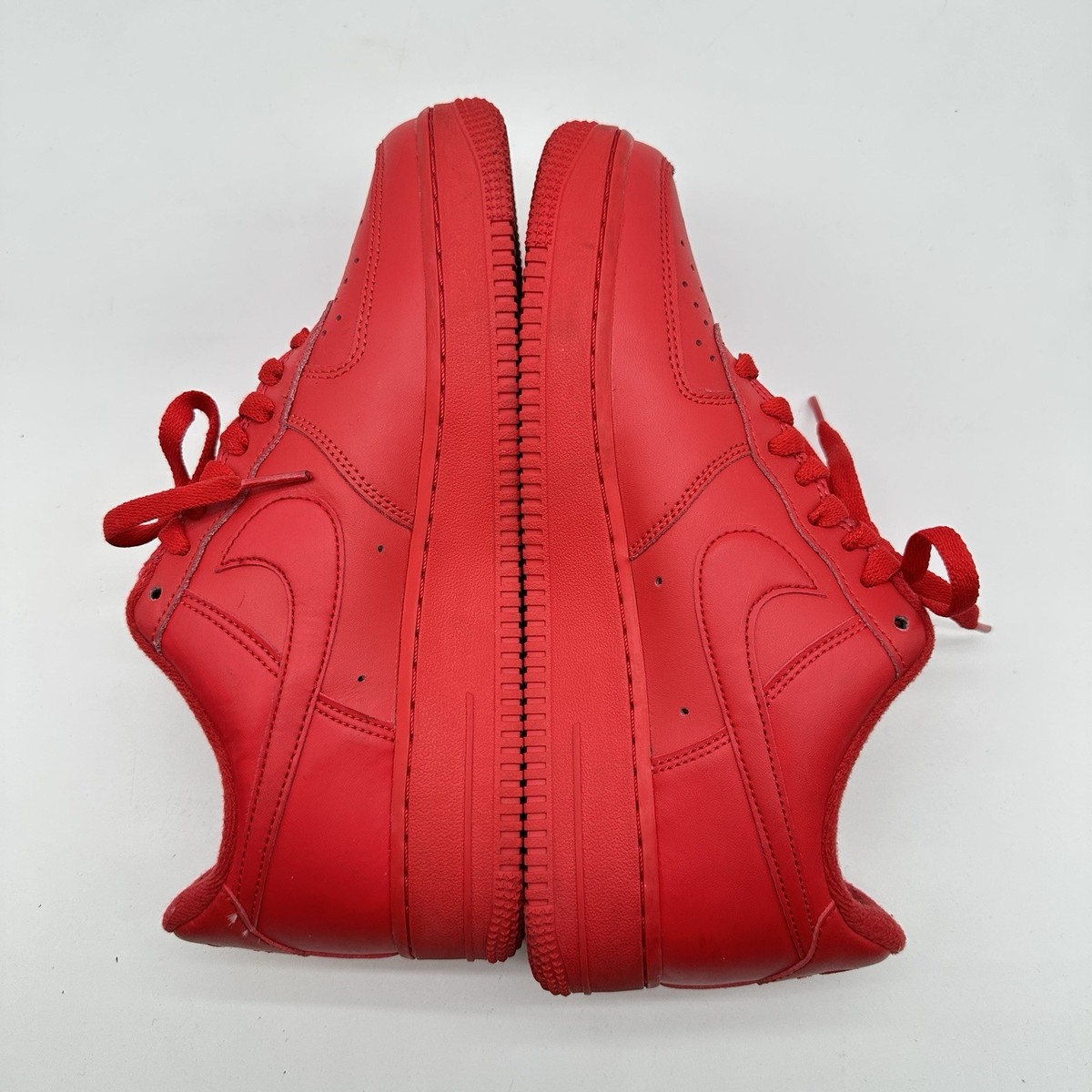 Nike Air Force 1 Low Triple Red Mens Size 12 Athletic Shoes Sneakers CW6999-600 Nike Air Force 1 Low Triple Red CW6999-600 MENS SIZE 12  main image 2
