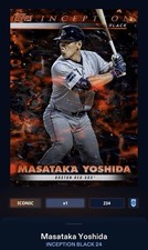 24 Topps Bunt DIGITAL Inception Black Volcanic ICONIC Masataka Yoshida