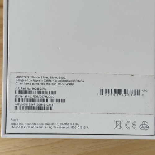 Apple iPhone 8 Plus 64 GB Silver Great Condition Comes With Box - Picture 11 of 14