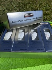 Kirkland Signature Three-Piece Urethane Cover Golf Balls - 12 Balls Performance 