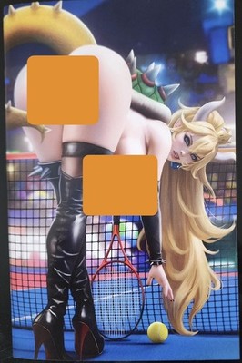 M House Peyton Blue Bowsette Oops Tennis Cosplay Full N. VIRGIN Variante