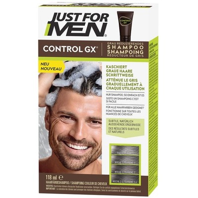 Just For Men Control GX Shampoo Haarfarbe Männer Grauhaarreduktion 118ml