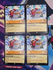 Disney Lorcana Lilo - Snow Artist 2/204 Winterspell Common 4 Regular Cards