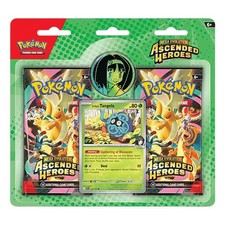Pokemon Cards Mega Evolution Ascended Heroes - ERIKA'S TANGELA BLISTER PACK