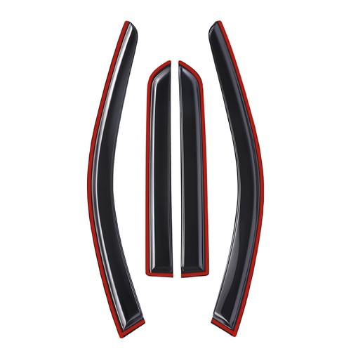 For 2011-2024 Dodge Durango 4pcs Window Visor Vent Sun Rain Guard Wind Deflector