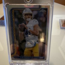 TOPPS 2023 Chrome Justin Herbert #158 Los Angeles Chargers NFL Football Base Set
